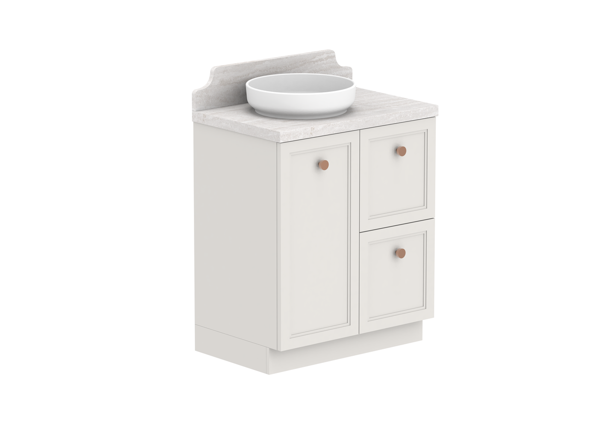 Mabel Full Depth Floor Mount Vanity, Mabel Full Depth 750 Floor Mount