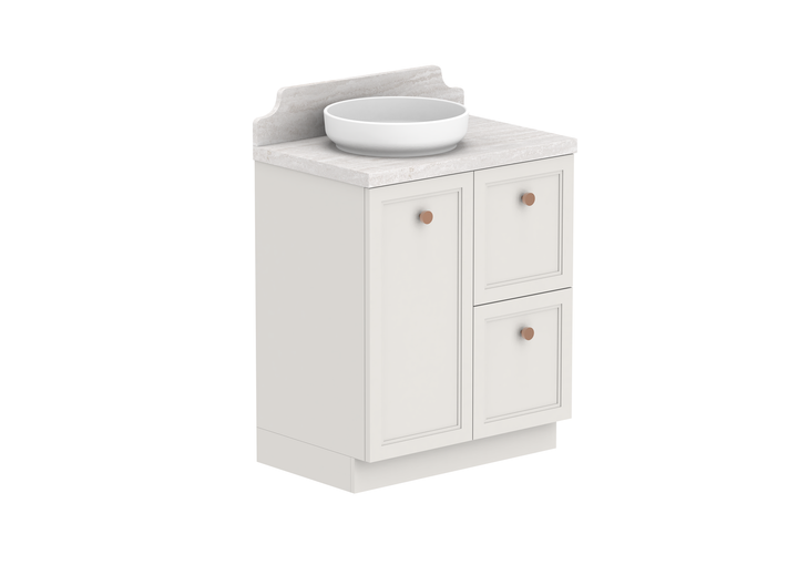 Mabel Full Depth Floor Mount Vanity, Mabel Full Depth 750 Floor Mount