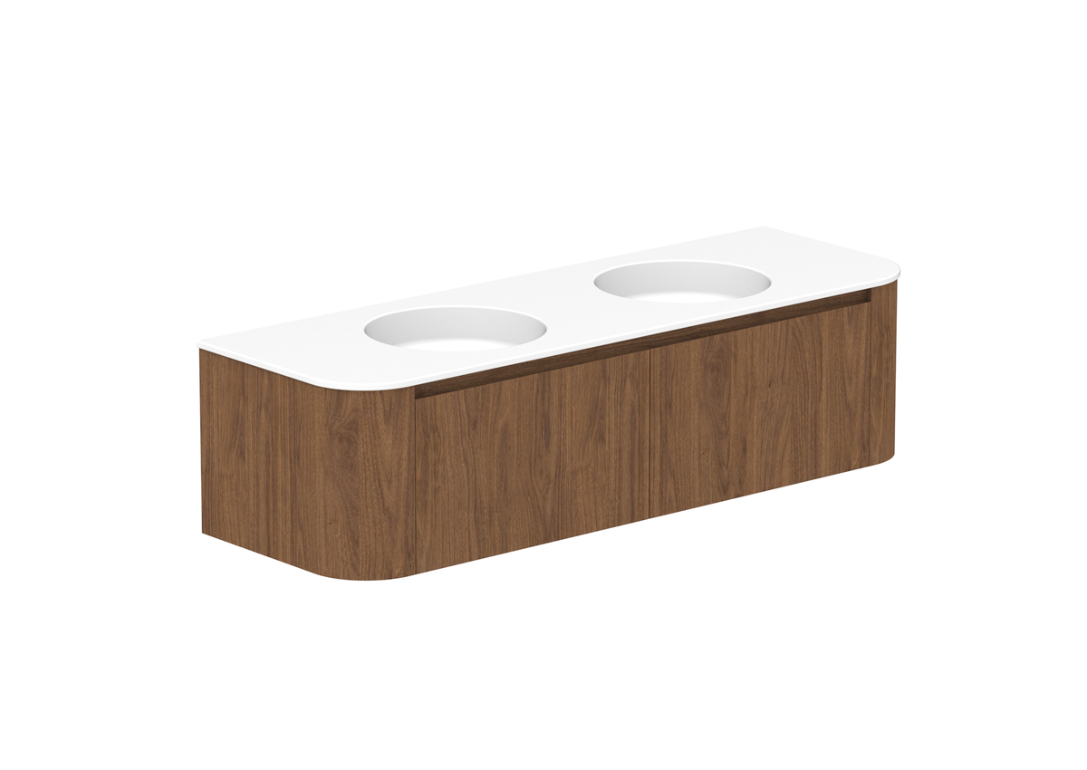 Surry Wall Hung Vanity, Surry 1500 Wall Hung