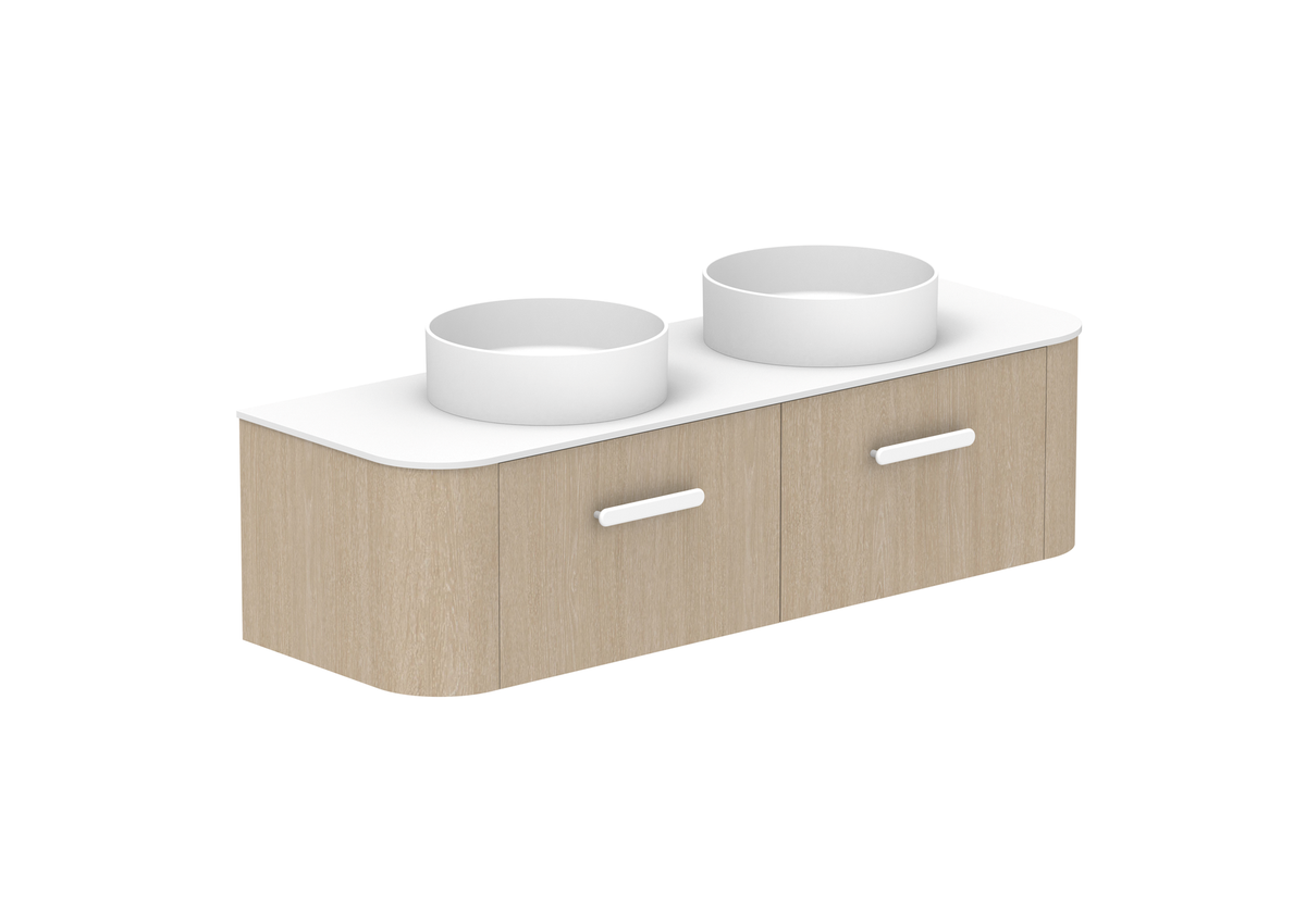 Surry Wall Hung Vanity, Surry 1500 Wall Hung