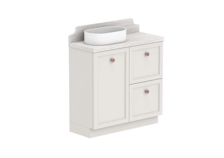 Mabel Ensuite Floor Mount Vanity, Mabel Ensuite 900 Floor Mount