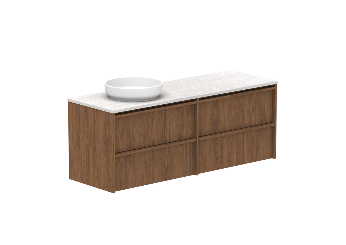 Eli Full Depth Wall Hung Vanity, Eli Full Depth 1500 Wall Hung