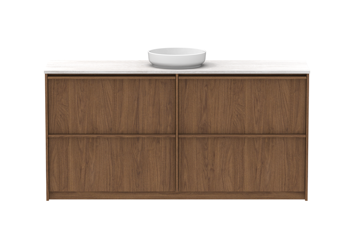 Eli Full Depth Floor Mount Vanity, Eli Full Depth 1800 Floor Mount