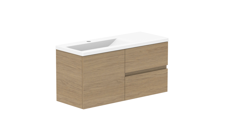 Drift Ensuite Wall Hung Vanity, Drift Ensuite 900 Wall Hung