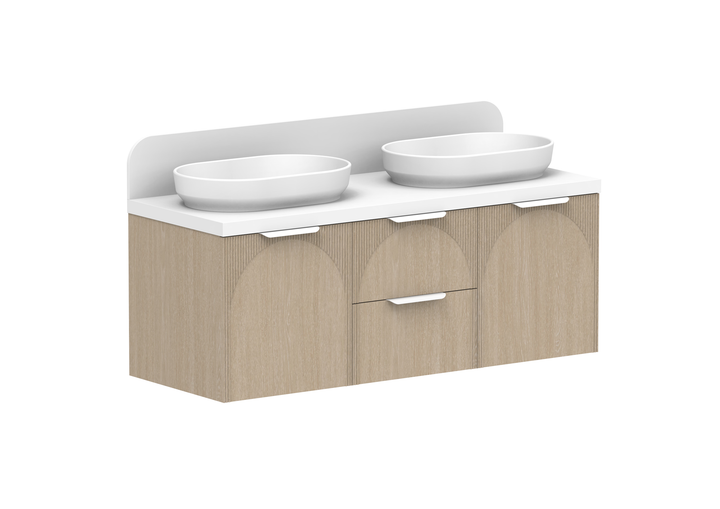 Archie Wall Hung Vanity, Archie 1350 Door and Drawer