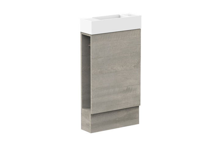 Allie Vanity - Allie Floor Mount