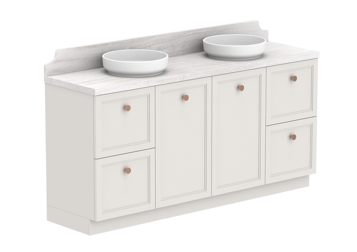Mabel Full Depth Floor Mount Vanity, Mabel Full Depth 1800 Floor Mount