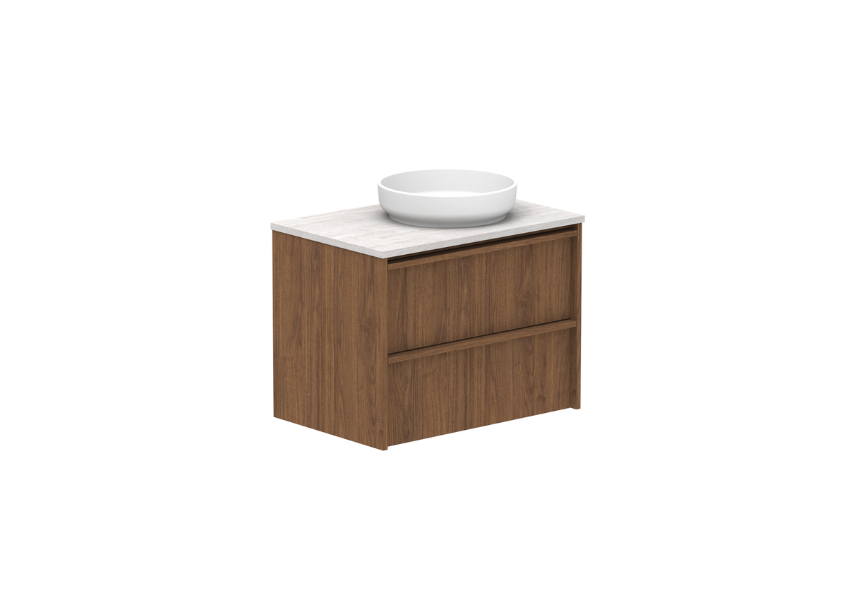Eli Full Depth Wall Hung Vanity, Eli Full Depth 750 Wall Hung