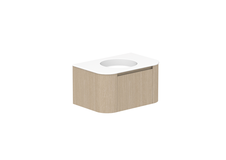 Surry Wall Hung Vanity, Surry 750 Wall Hung