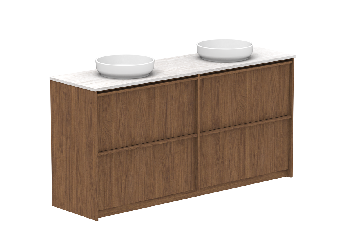Eli Full Depth Floor Mount Vanity, Eli Full Depth 1800 Floor Mount