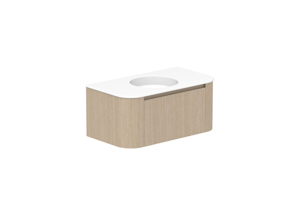 Surry Wall Hung Vanity, Surry 900 Wall Hung