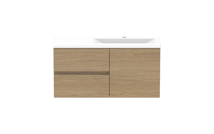 Drift Ensuite Wall Hung Vanity - Drift Ensuite 900 Wall Hung