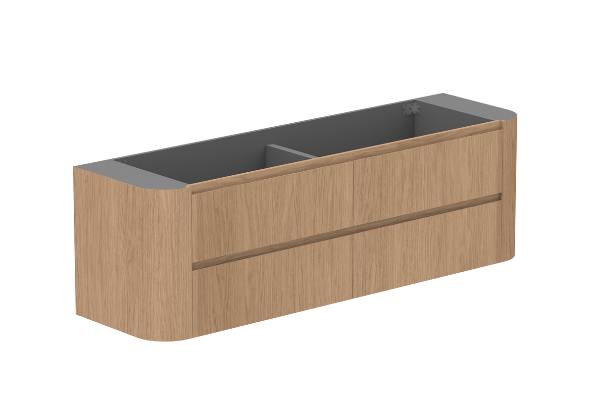 Thea Wall Hung Vanity 1800mm Boston Oak