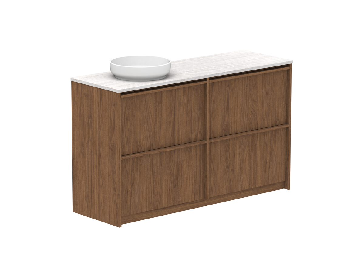 Eli Full Depth Floor Mount Vanity, Eli Full Depth 1500 Floor Mount