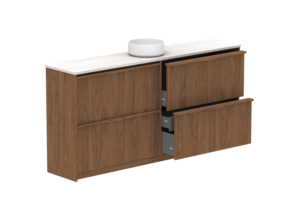 Eli Ensuite Floor Mount Vanity, Eli Ensuite 1800 Floor Mount
