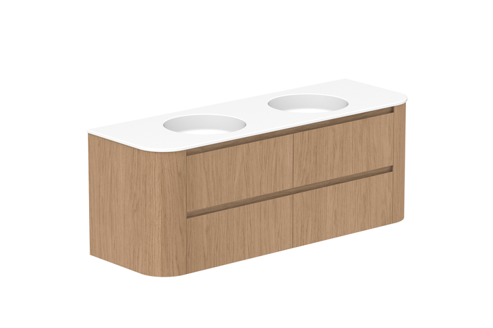 Thea Wall Hung Vanity, Thea 1500 Wall Hung