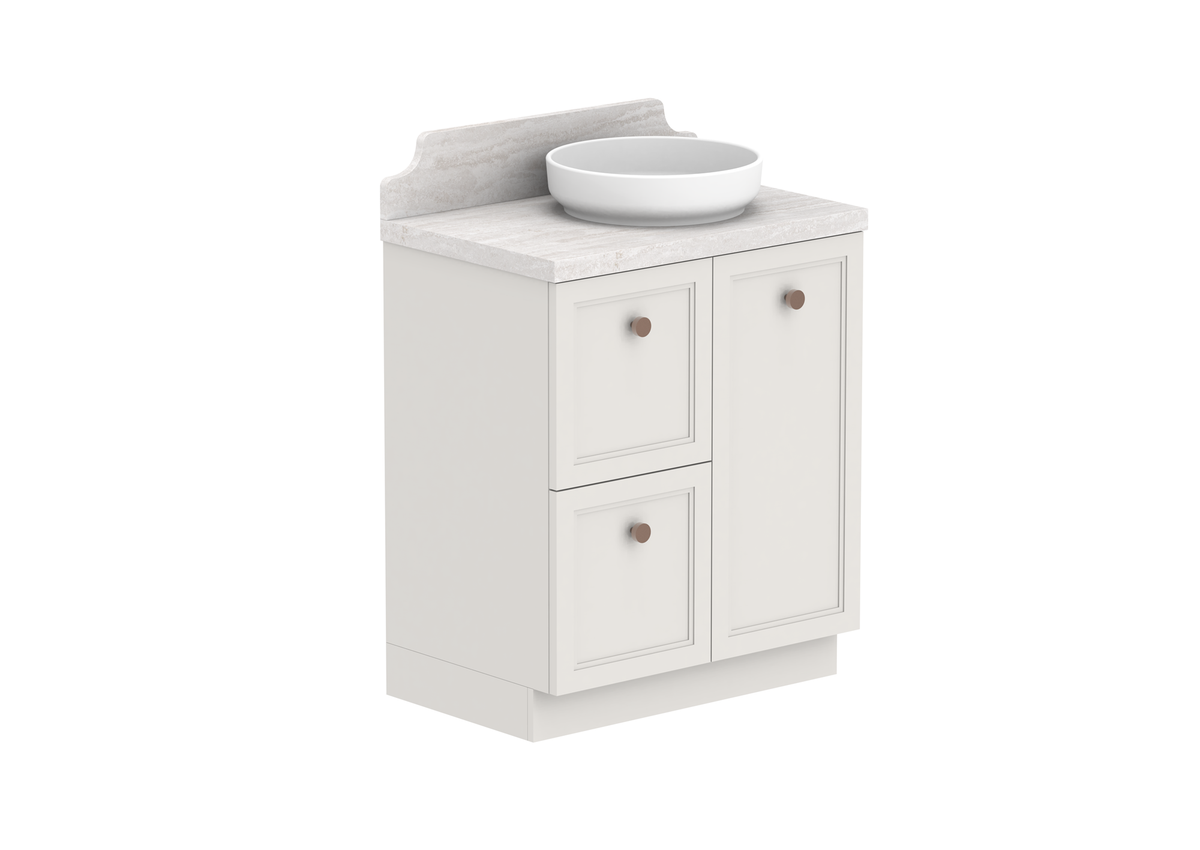 Mabel Full Depth Floor Mount Vanity, Mabel Full Depth 750 Floor Mount