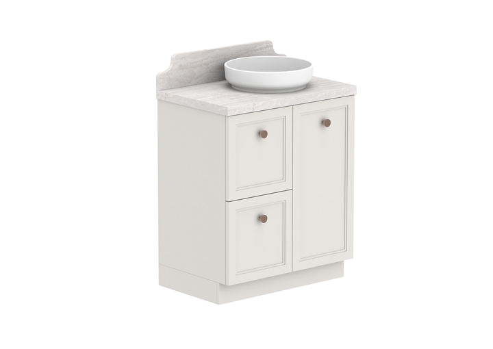 Mabel Full Depth Floor Mount Vanity, Mabel Full Depth 750 Floor Mount