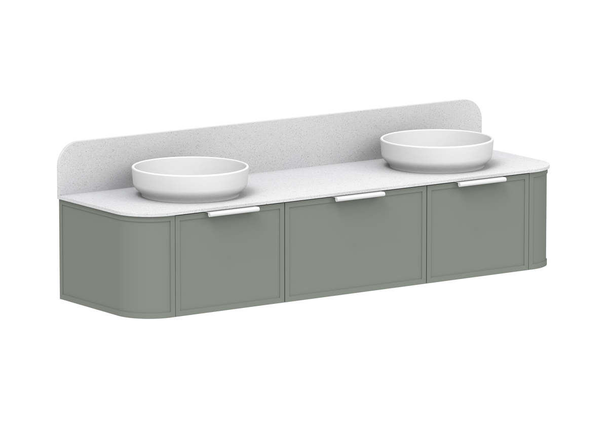 Flo Wall Hung Vanity, Flo 1800 Wall Hung