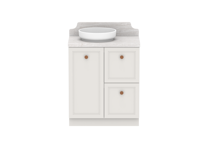 Mabel Full Depth Floor Mount Vanity, Mabel Full Depth 750 Floor Mount