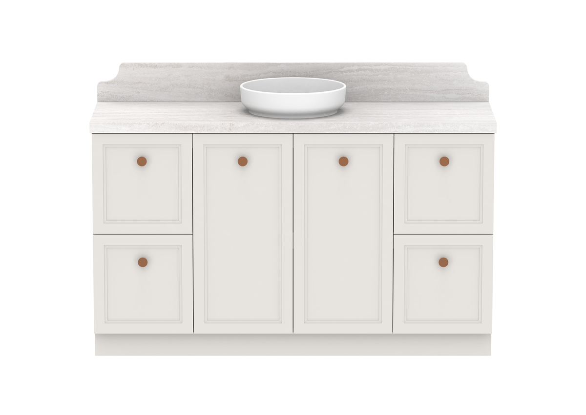 Mabel Full Depth Floor Mount Vanity, Mabel Full Depth 1500 Floor Mount