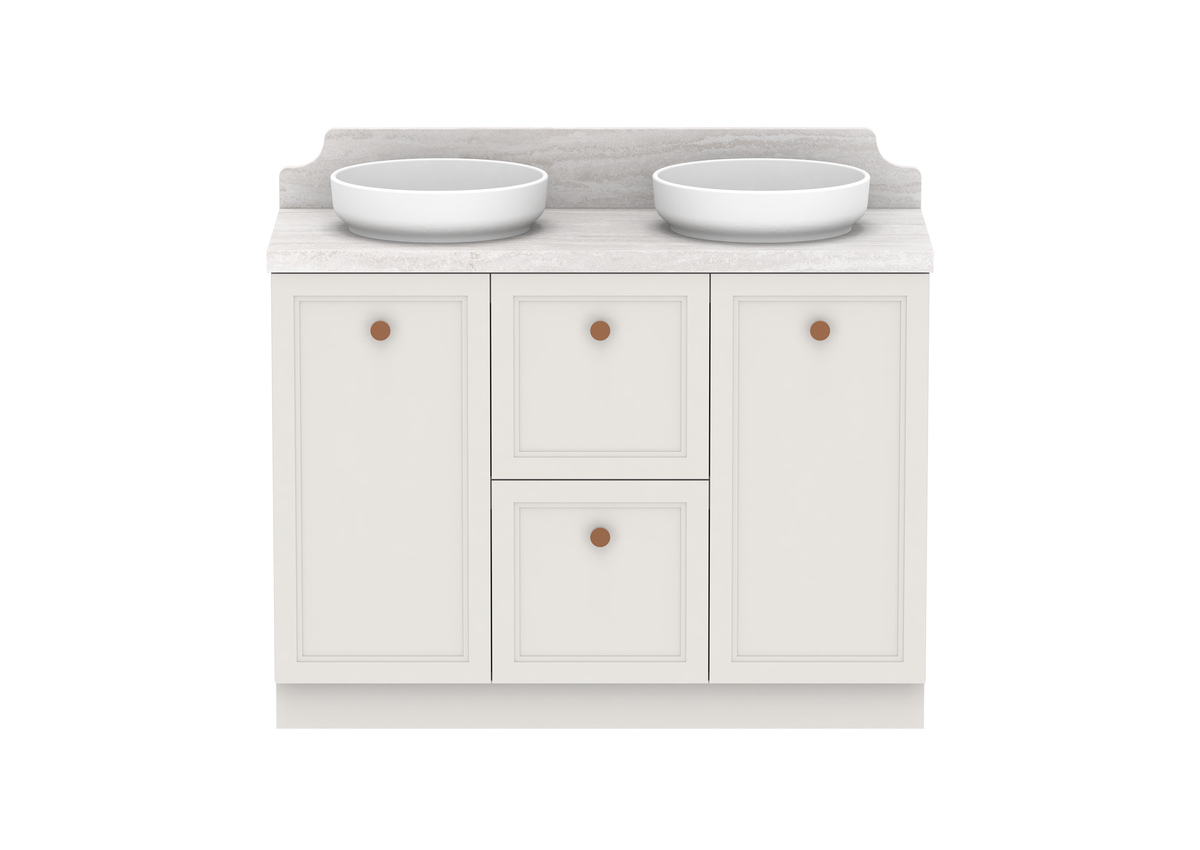 Mabel Full Depth Floor Mount Vanity, Mabel Full Depth 1200 Floor Mount