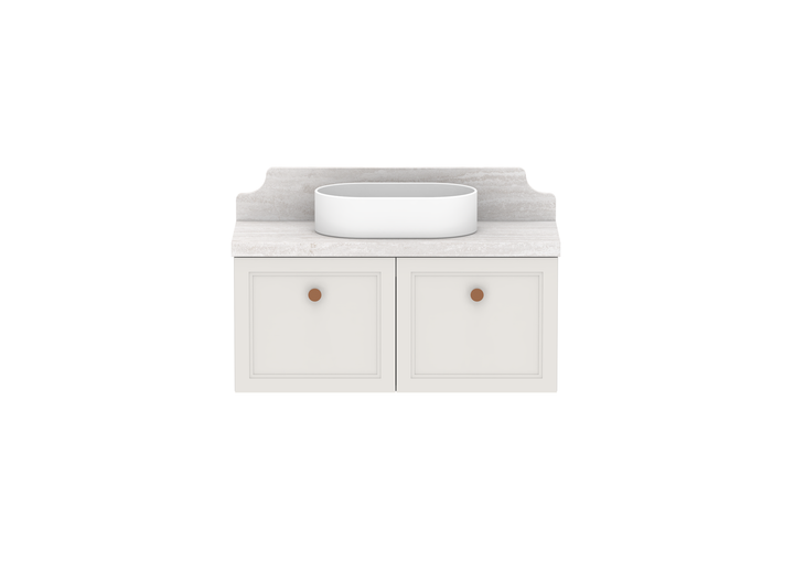 Mabel Ensuite Wall Hung Vanity, Mabel Ensuite 900 Wall Hung