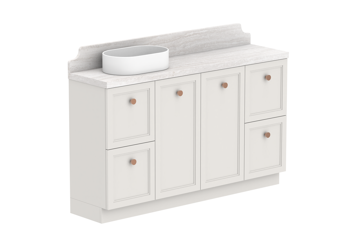 Mabel Ensuite Floor Mount Vanity, Mabel Ensuite 1500 Floor Mount
