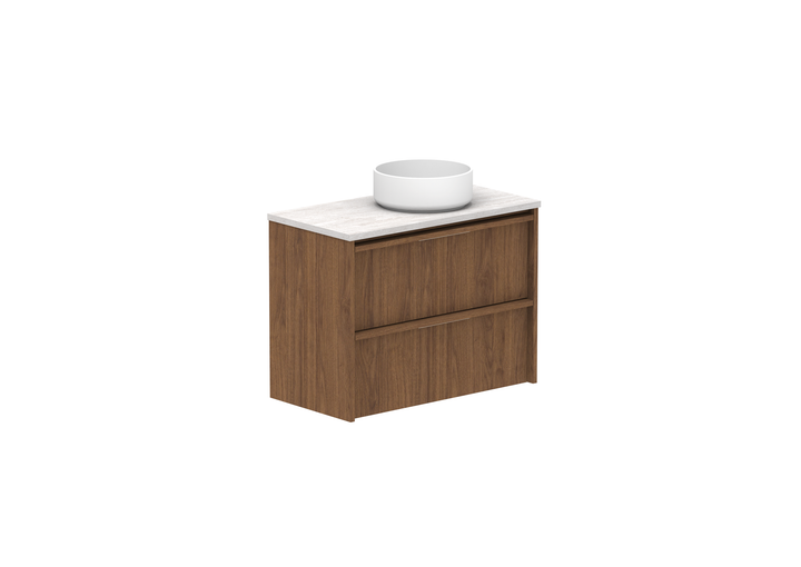 Eli Ensuite Wall Hung Vanity, Eli Ensuite 750 Wall Hung