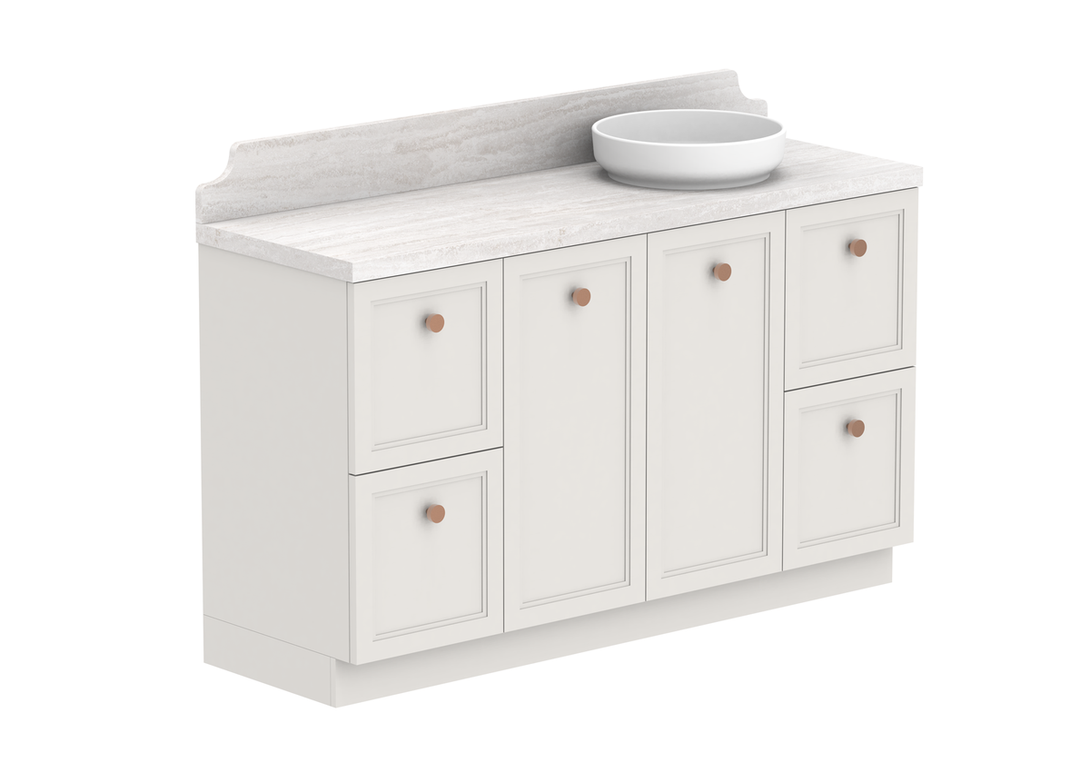 Mabel Full Depth Floor Mount Vanity, Mabel Full Depth 1500 Floor Mount