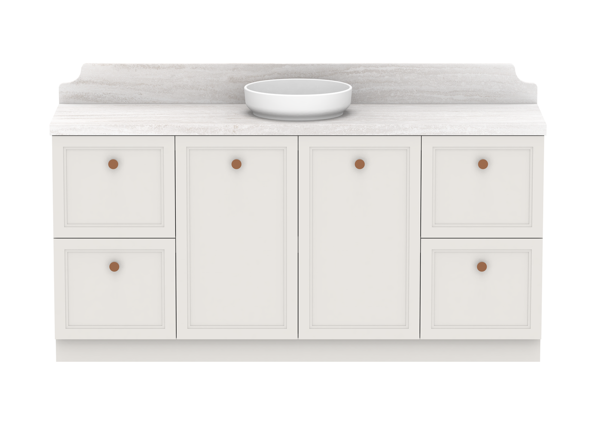 Mabel Full Depth Floor Mount Vanity, Mabel Full Depth 1800 Floor Mount