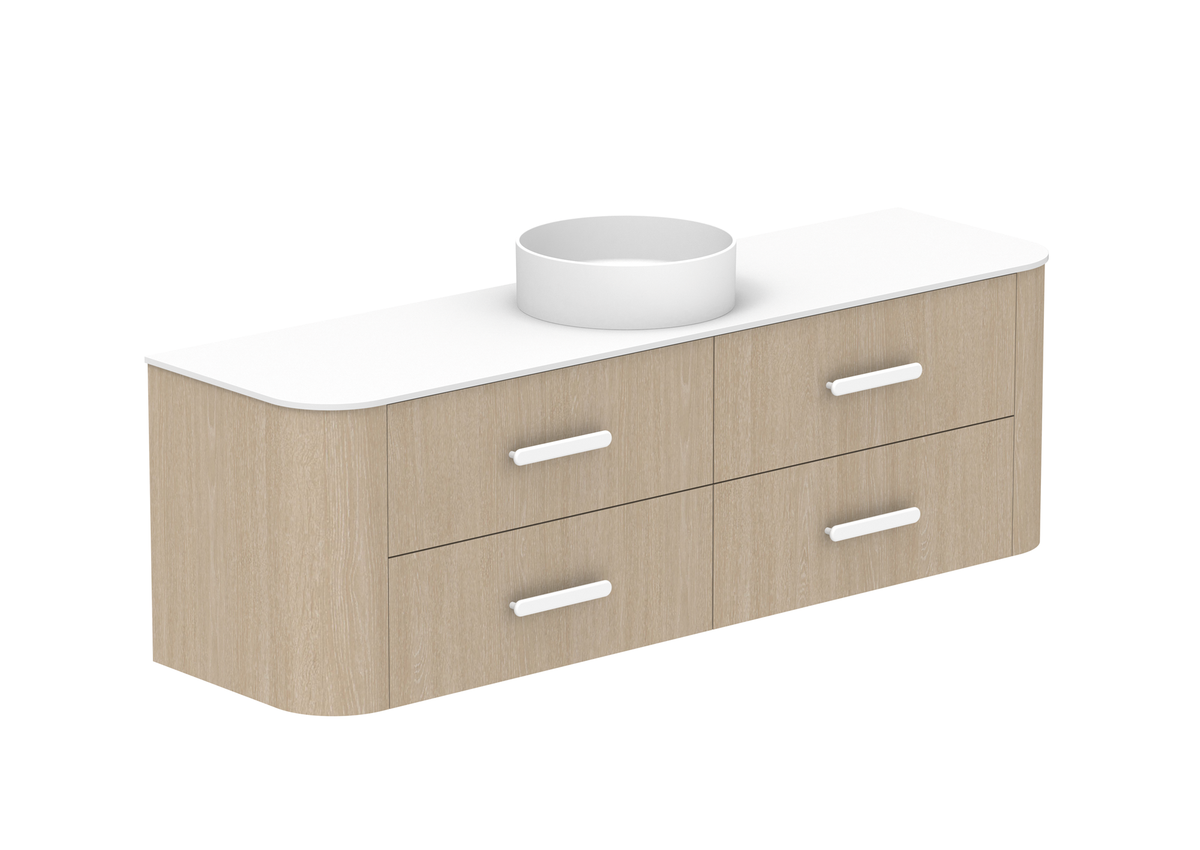 Thea Wall Hung Vanity, Thea 1800 Wall Hung