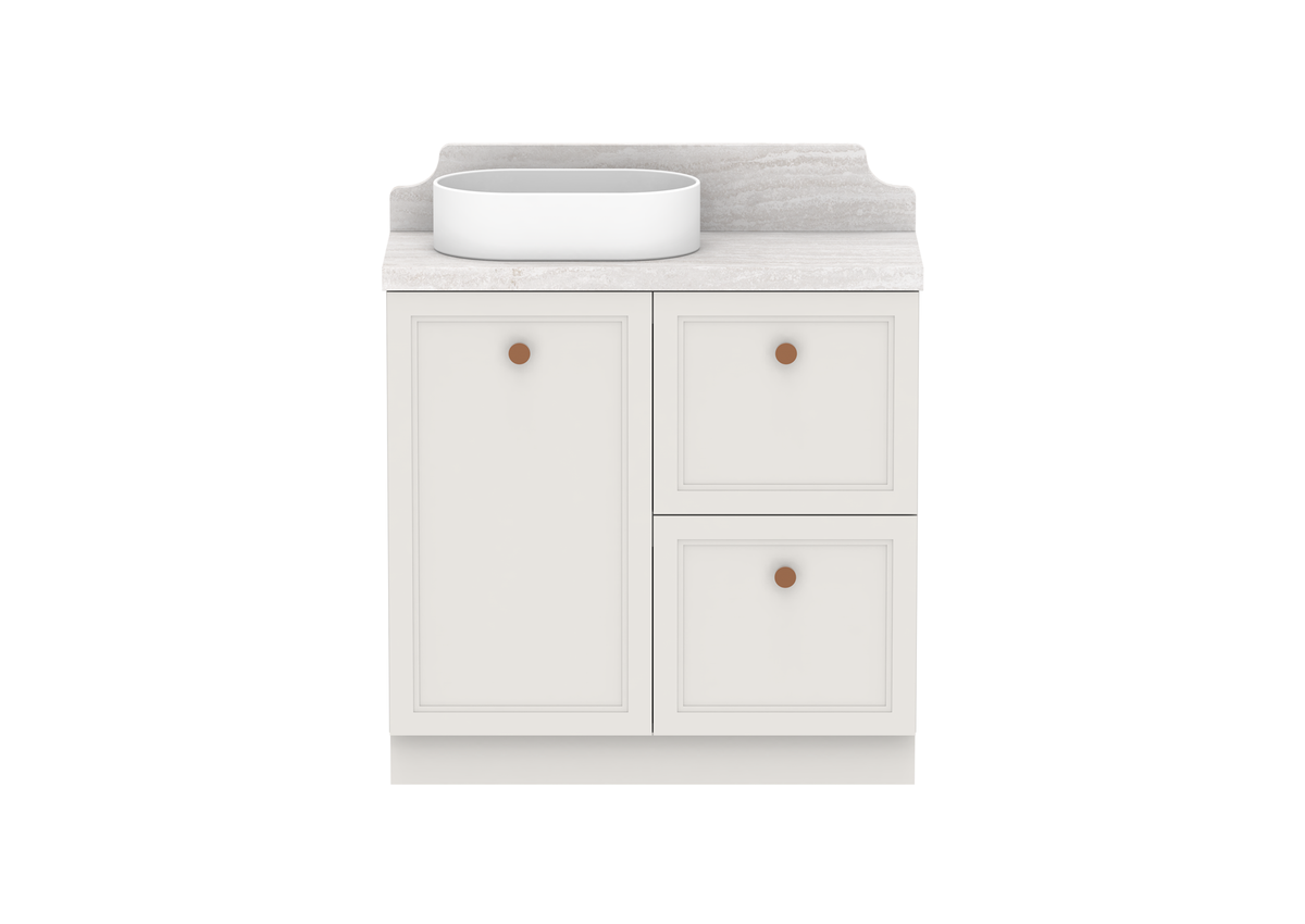 Mabel Ensuite Floor Mount Vanity, Mabel Ensuite 900 Floor Mount