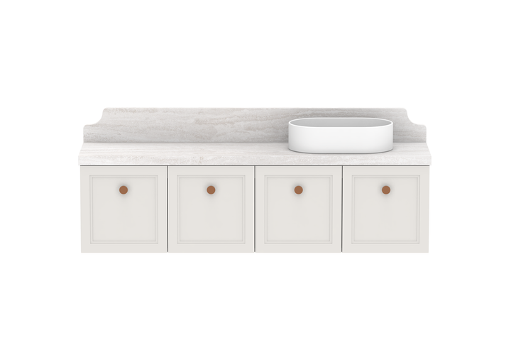 Mabel Ensuite Wall Hung Vanity, Mabel Ensuite 1500 Wall Hung