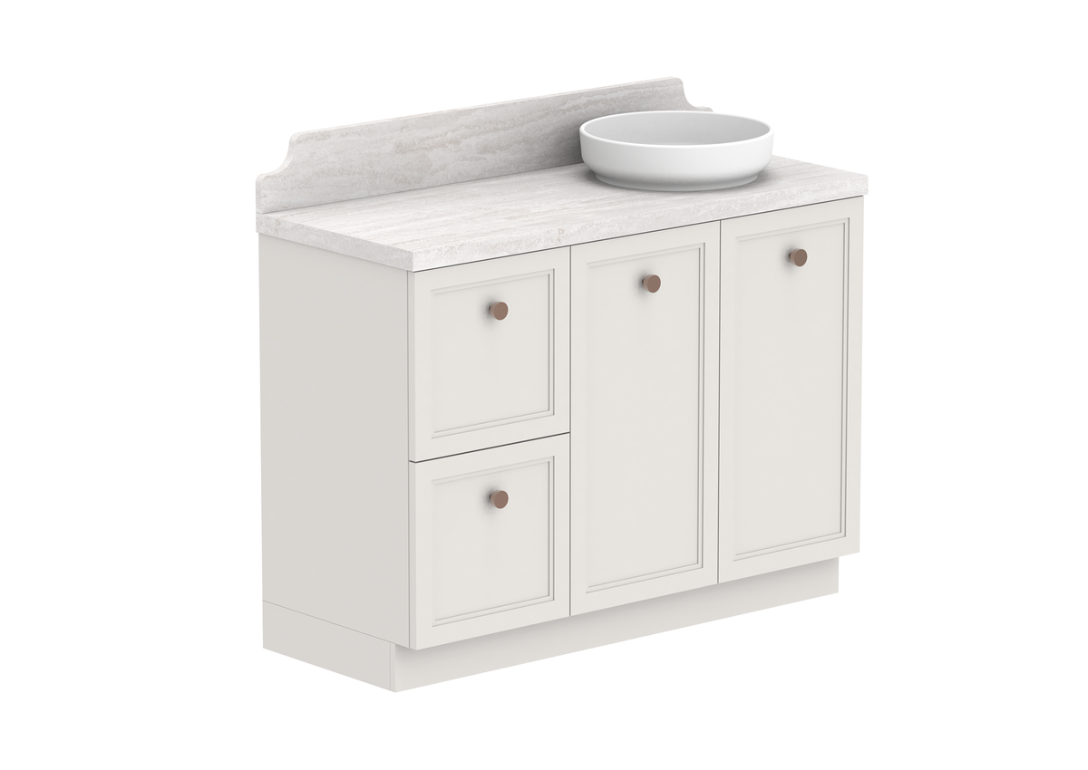 Mabel Full Depth Floor Mount Vanity, Mabel Full Depth 1200 Floor Mount