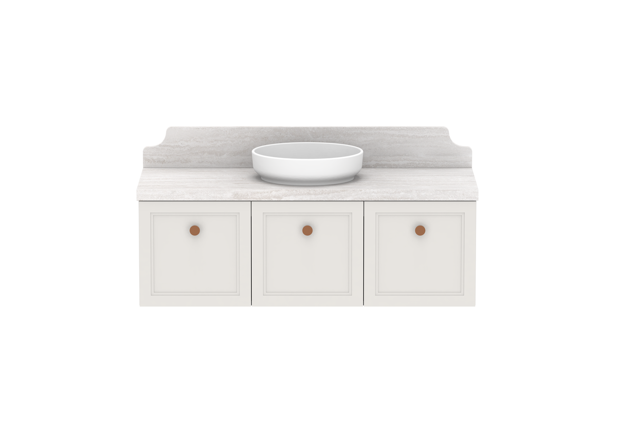 Mabel Full Depth Wall Hung Vanity, Mabel Full Depth 1200 Wall Hung