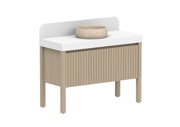 Harper Vanity - Harper 1200 With Legs (Floor Mount)