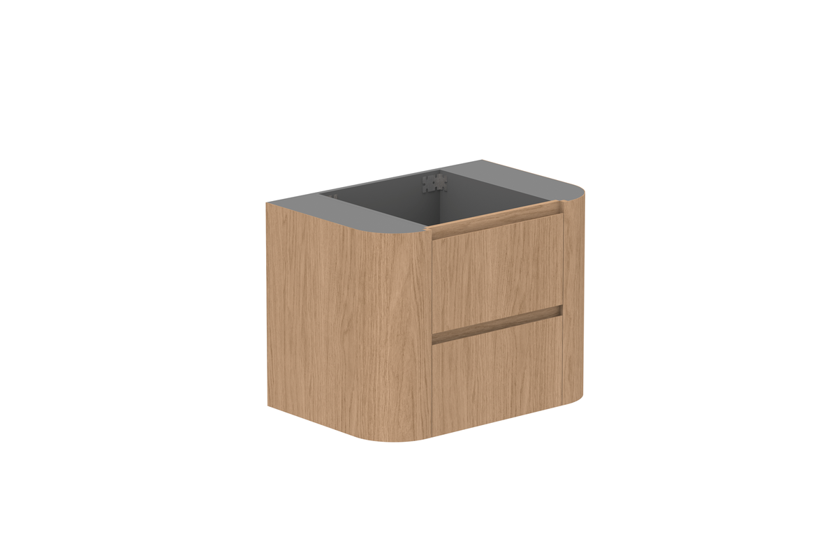 Thea Wall Hung Vanity 750mm Boston Oak