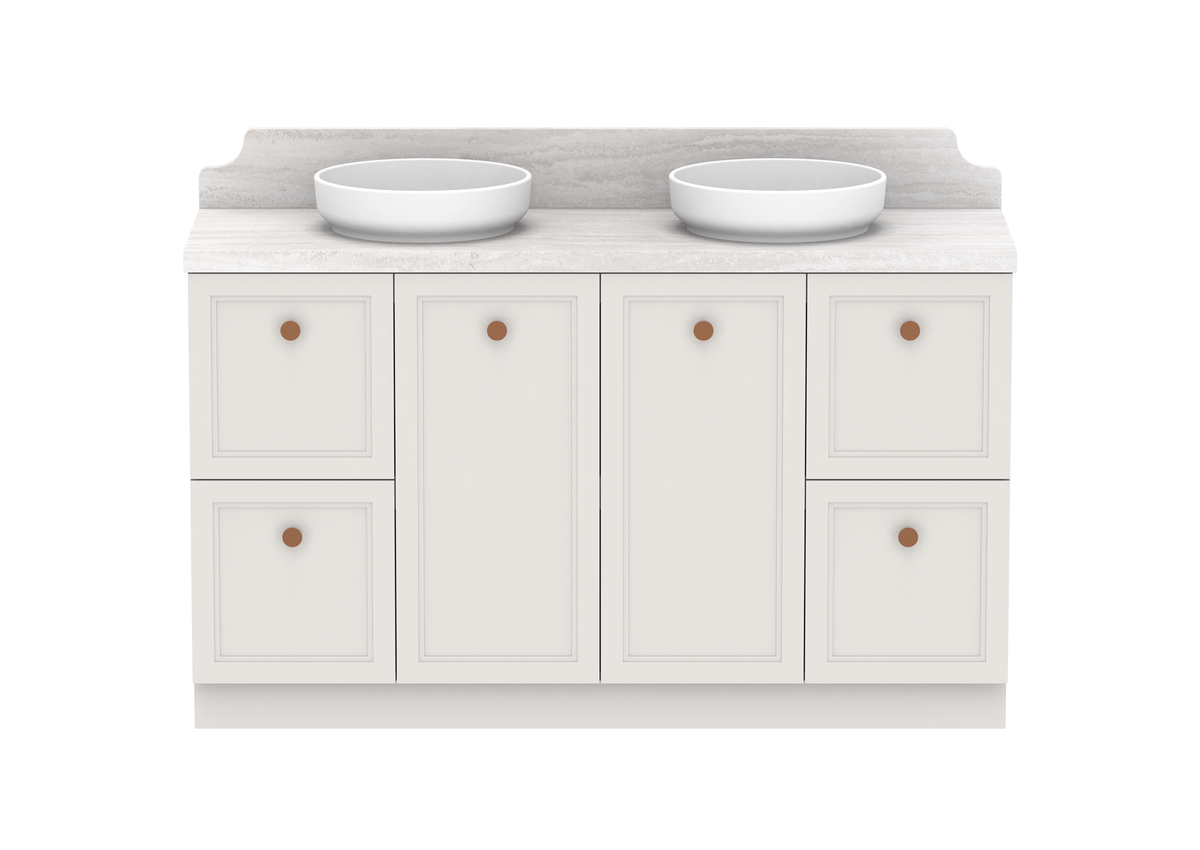 Mabel Full Depth Floor Mount Vanity, Mabel Full Depth 1500 Floor Mount
