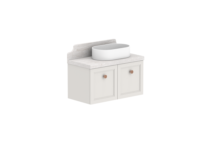 Mabel Ensuite Wall Hung Vanity, Mabel Ensuite 750 Wall Hung