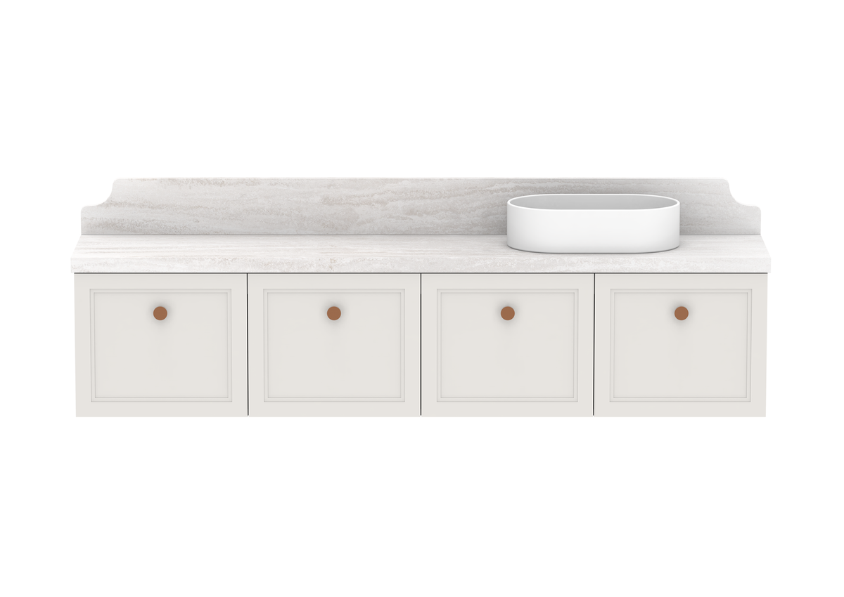 Mabel Ensuite Wall Hung Vanity, Mabel Ensuite 1800 Wall Hung