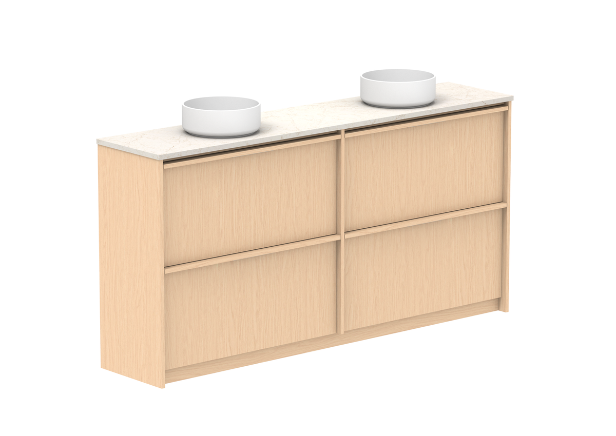 Eli Ensuite Floor Mount Vanity, Eli Ensuite 1800 Floor Mount
