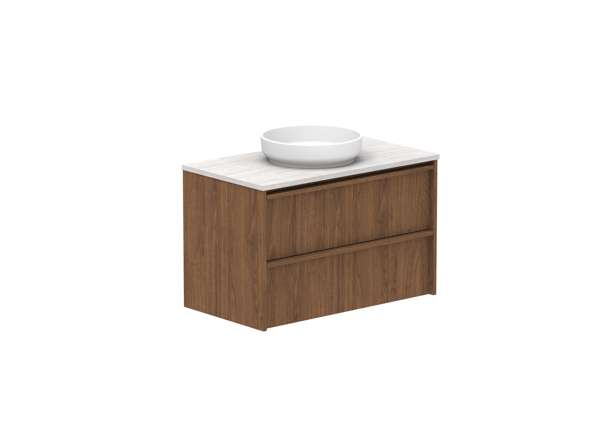 Eli Full Depth Wall Hung Vanity, Eli Full Depth 900 Wall Hung