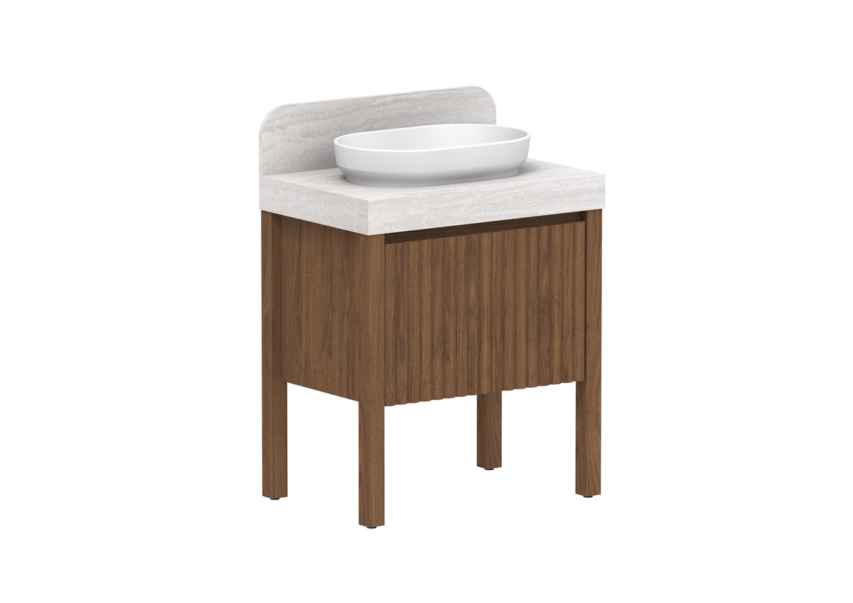 Harper Vanity, Harper 750 With Legs (Floor Mount)