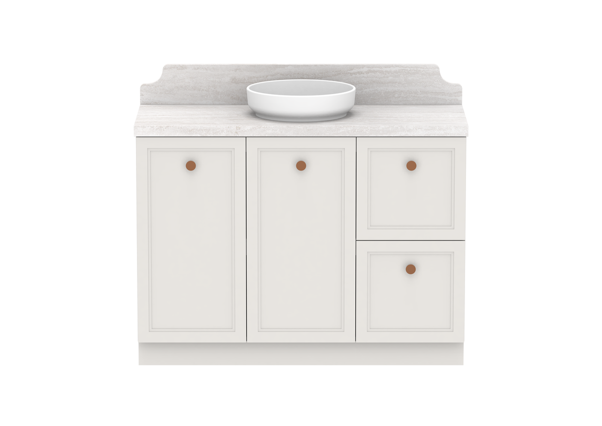 Mabel Full Depth Floor Mount Vanity, Mabel Full Depth 1200 Floor Mount