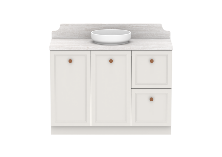 Mabel Full Depth Floor Mount Vanity, Mabel Full Depth 1200 Floor Mount