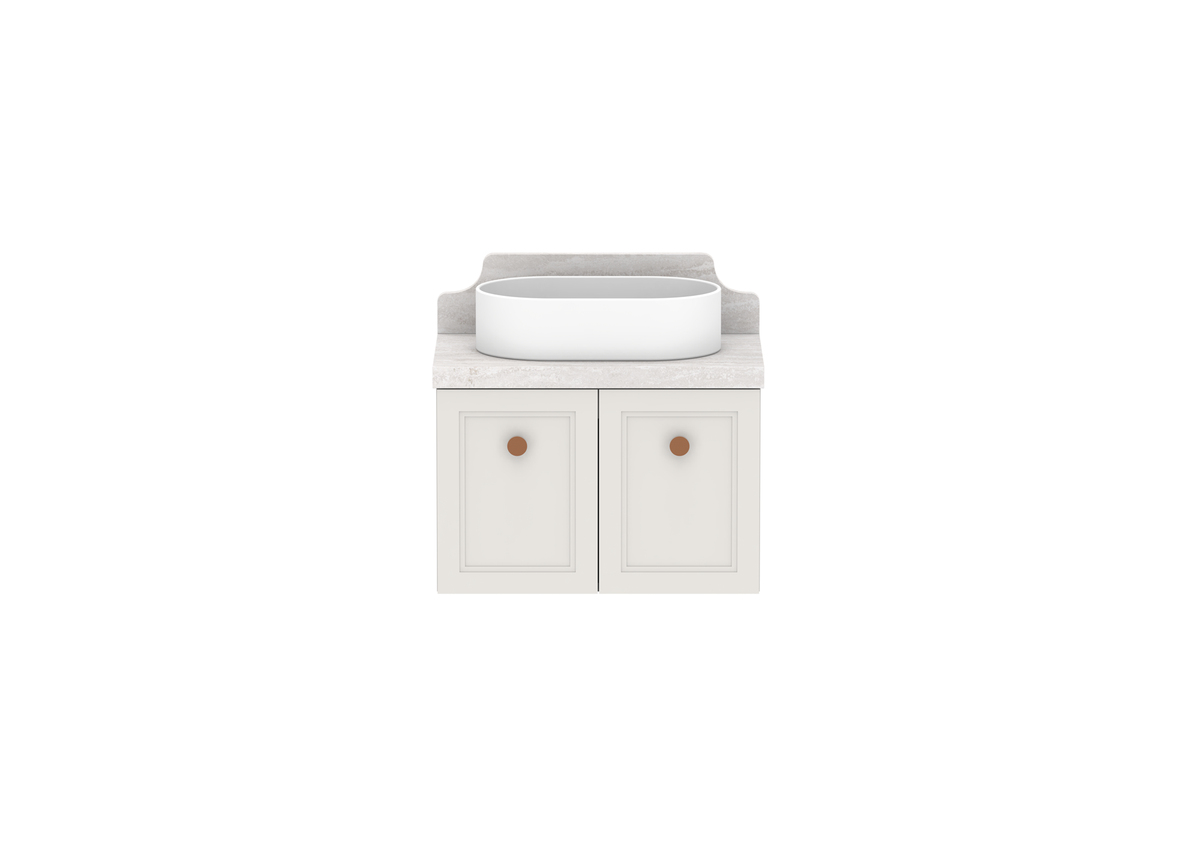 Mabel Ensuite Wall Hung Vanity, Mabel Ensuite 600 Wall Hung