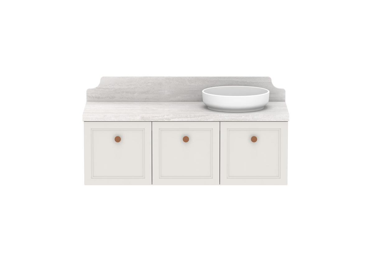 Mabel Full Depth Wall Hung Vanity, Mabel Full Depth 1200 Wall Hung