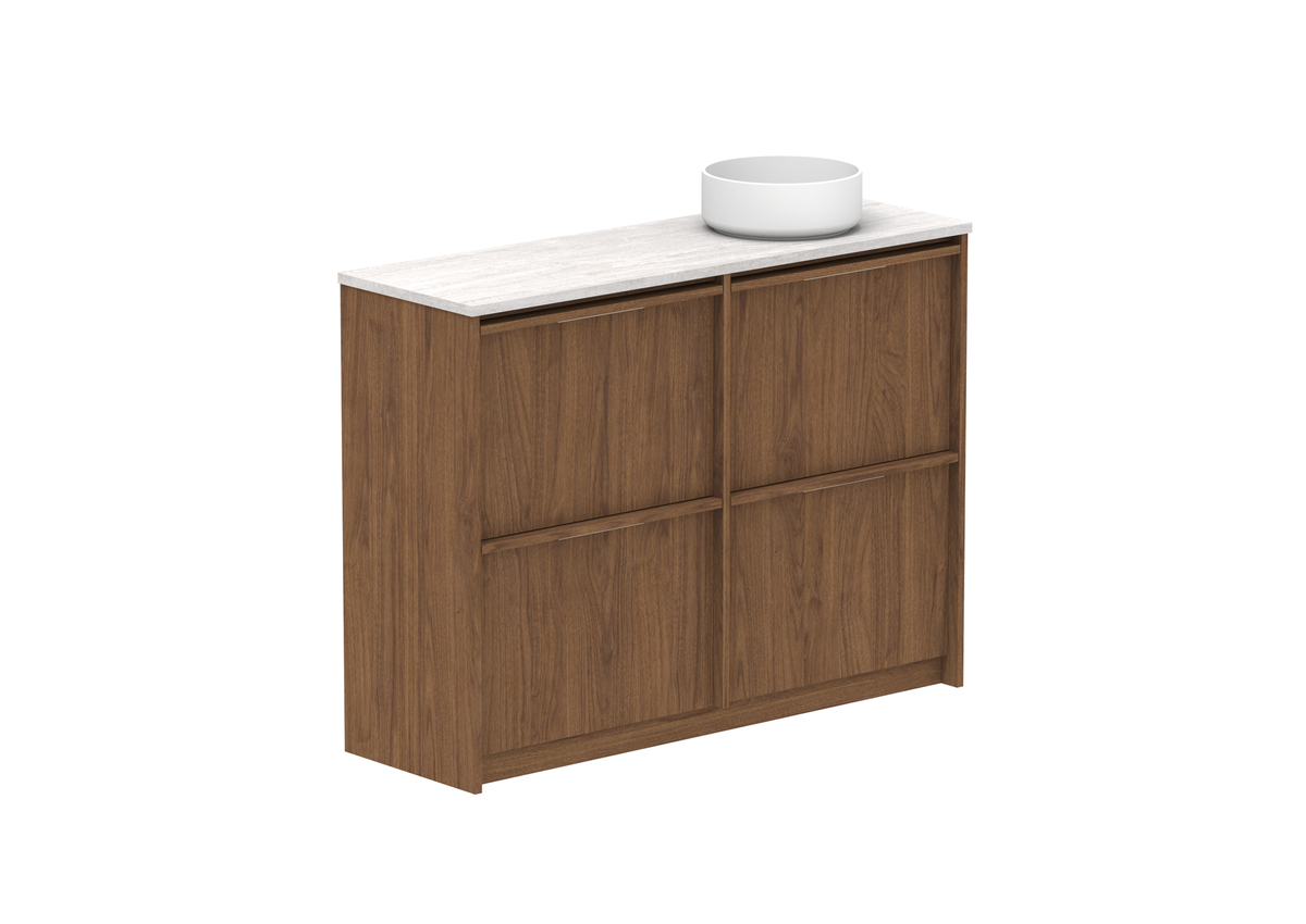 Eli Ensuite Floor Mount Vanity, Eli Ensuite 1200 Floor Mount