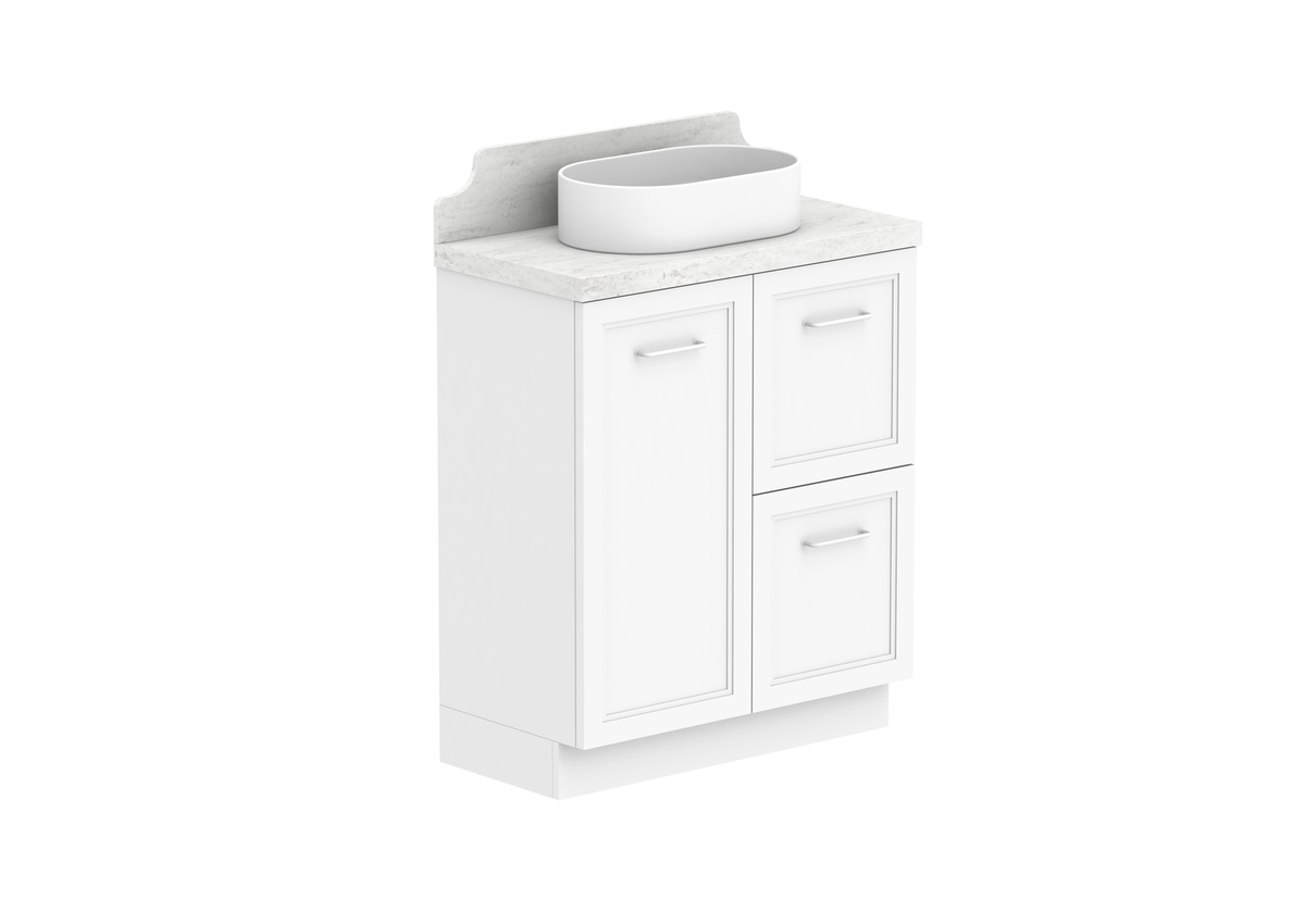 Mabel Ensuite Floor Mount Vanity, Mabel Ensuite 750 Floor Mount